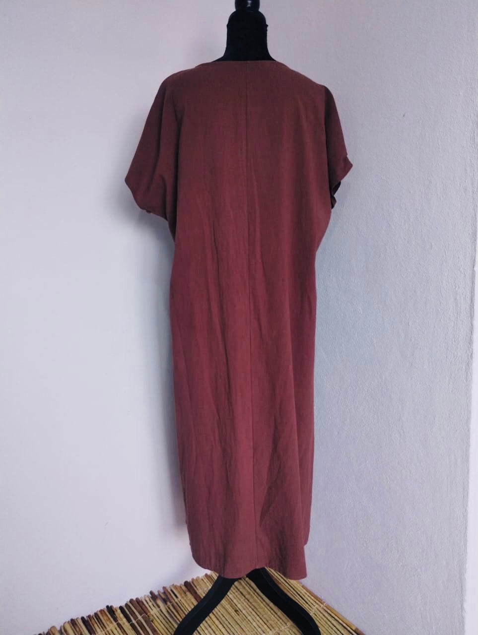 Rose maxi dress