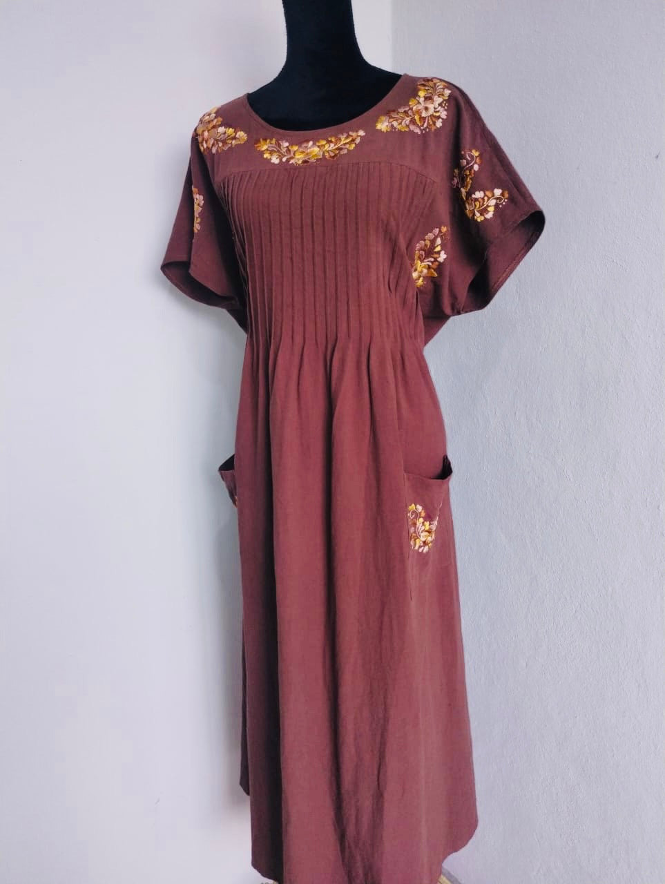 Rose maxi dress