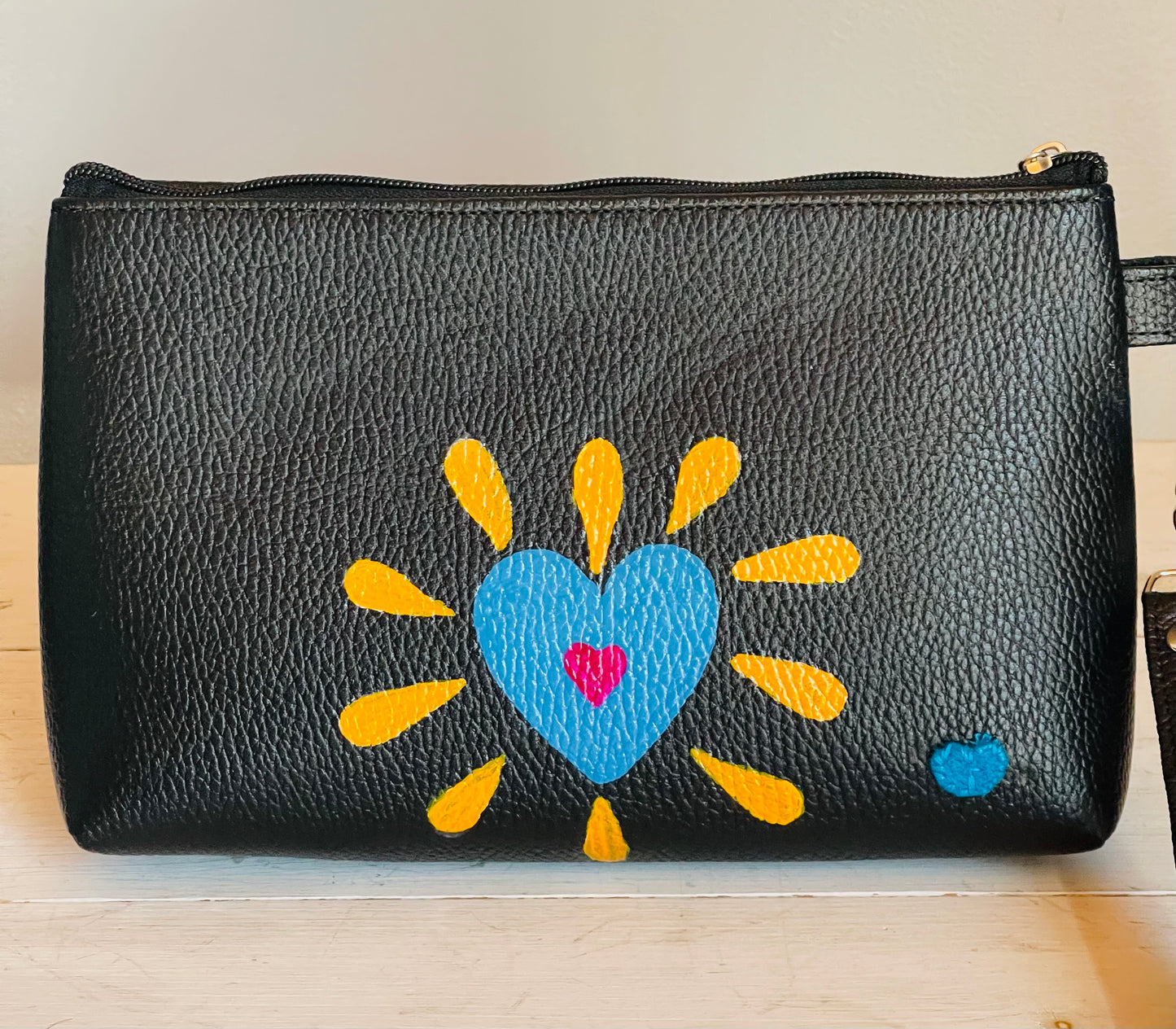 Rock star pouch leather bag