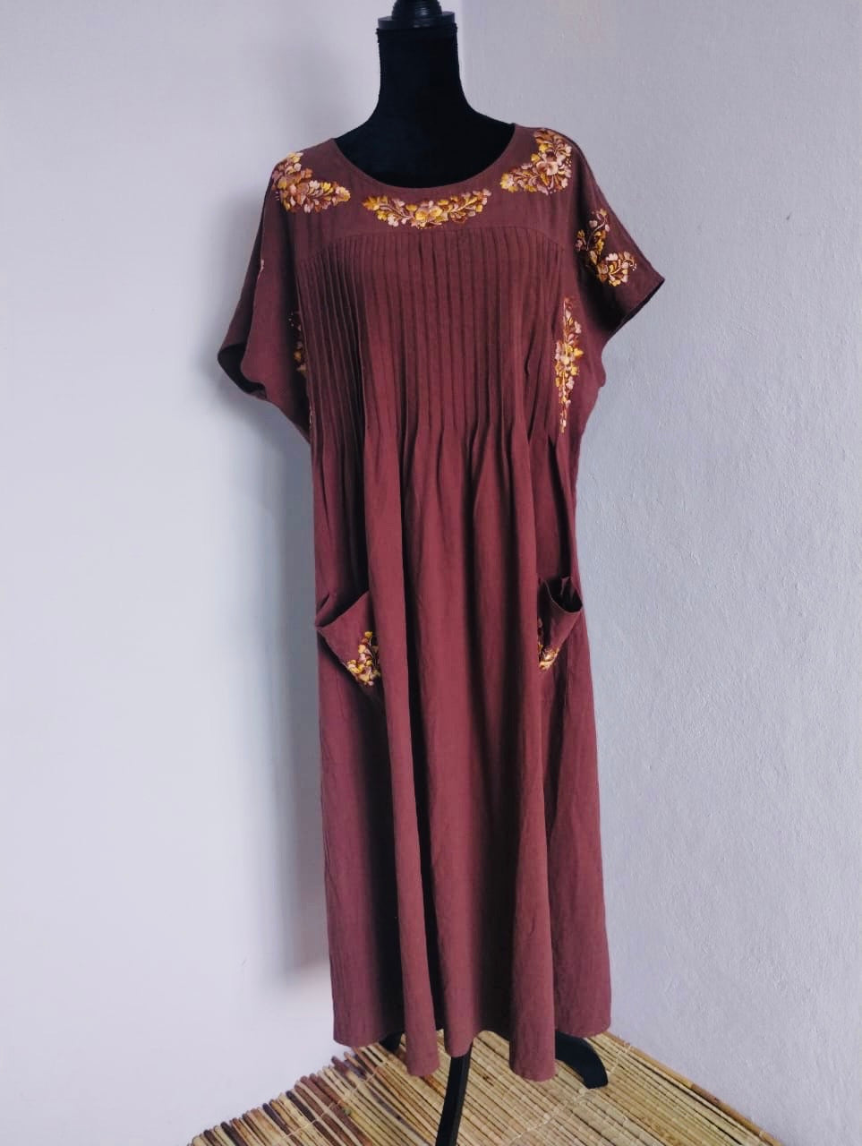 Rose maxi dress