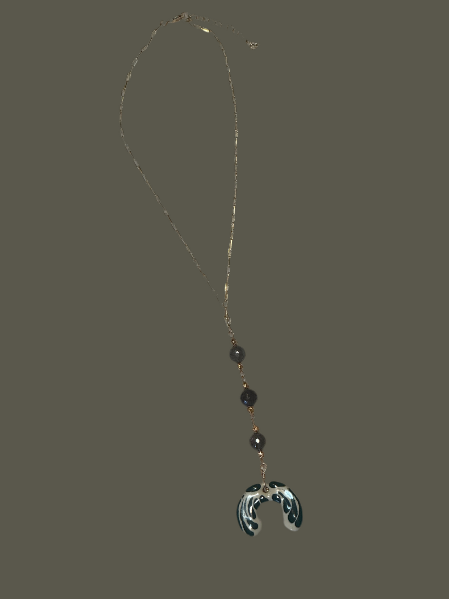 Corazón de jade necklace set