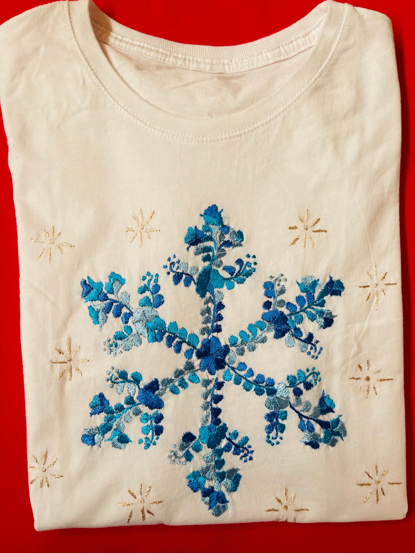Snow flake T-shirt