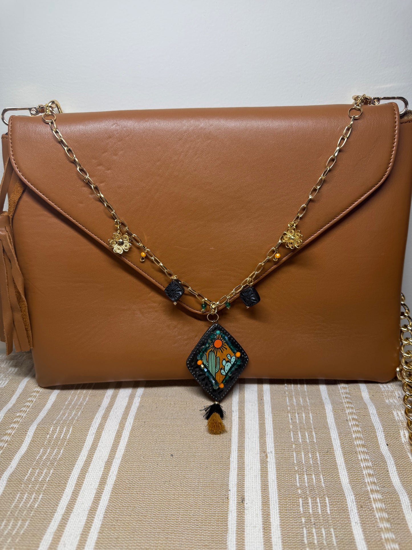 Jade cross body purse