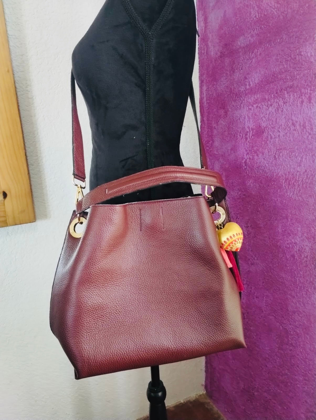 Genuine leather purse