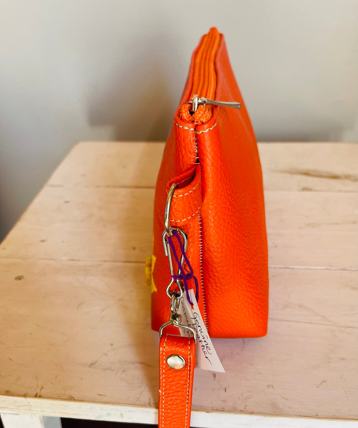 Rock star pouch leather bag