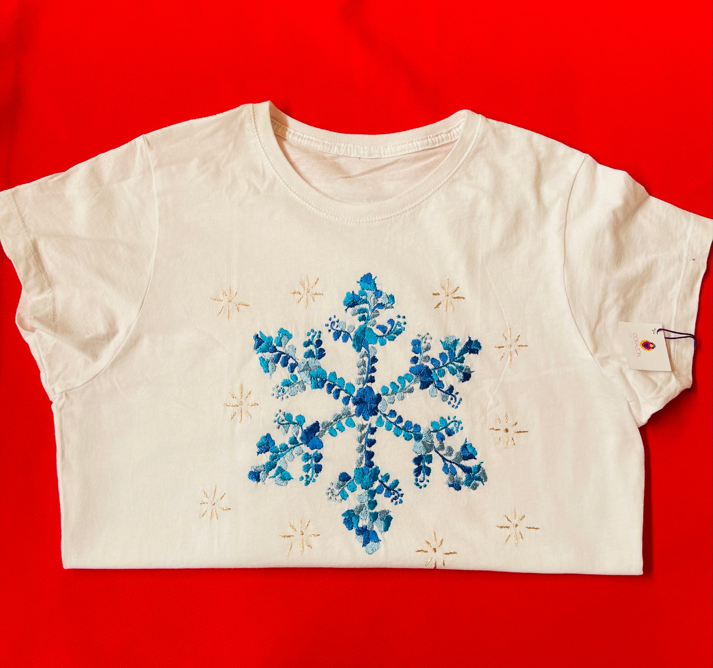Snow flake T-shirt
