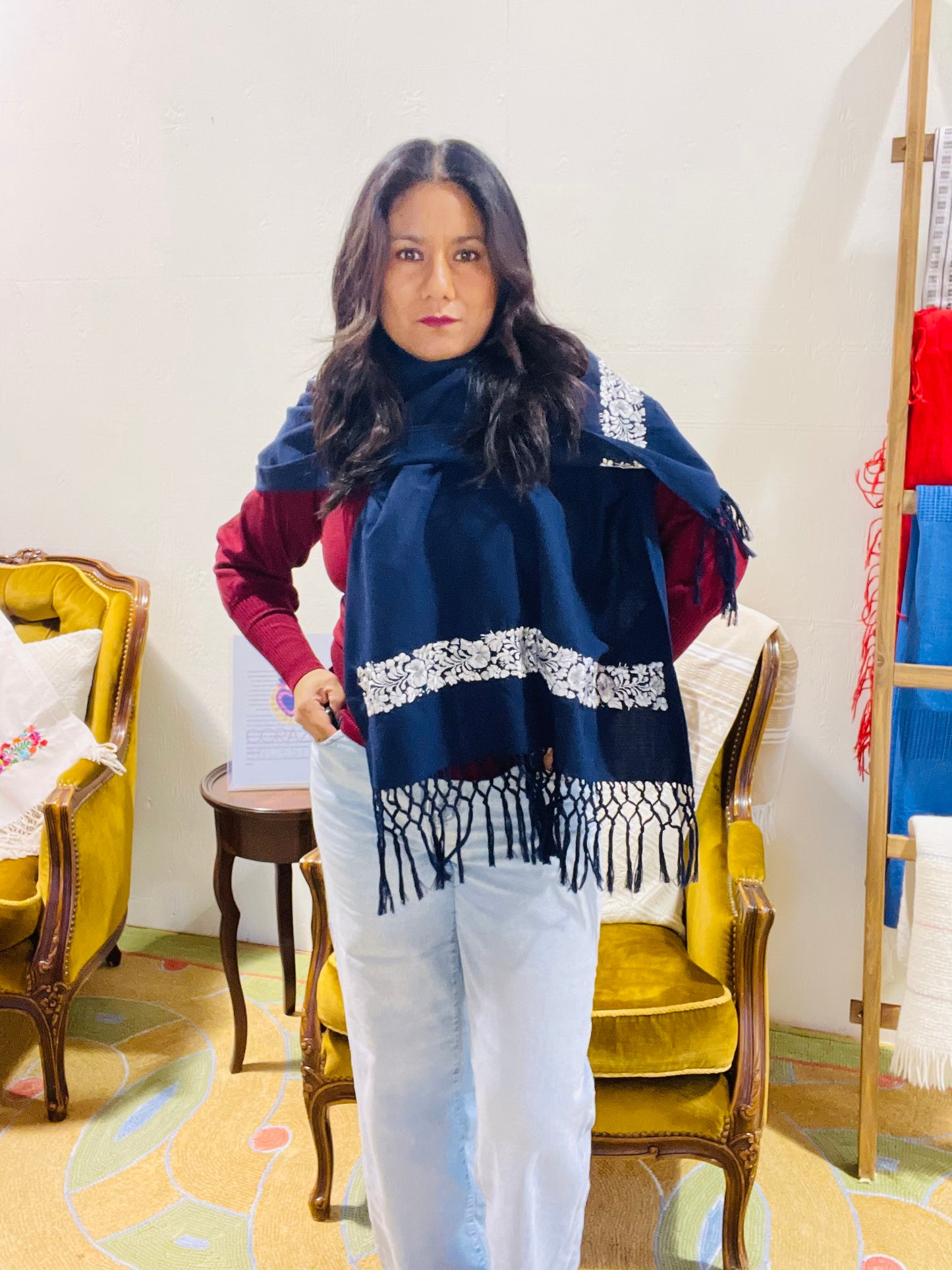Metztli rebozo