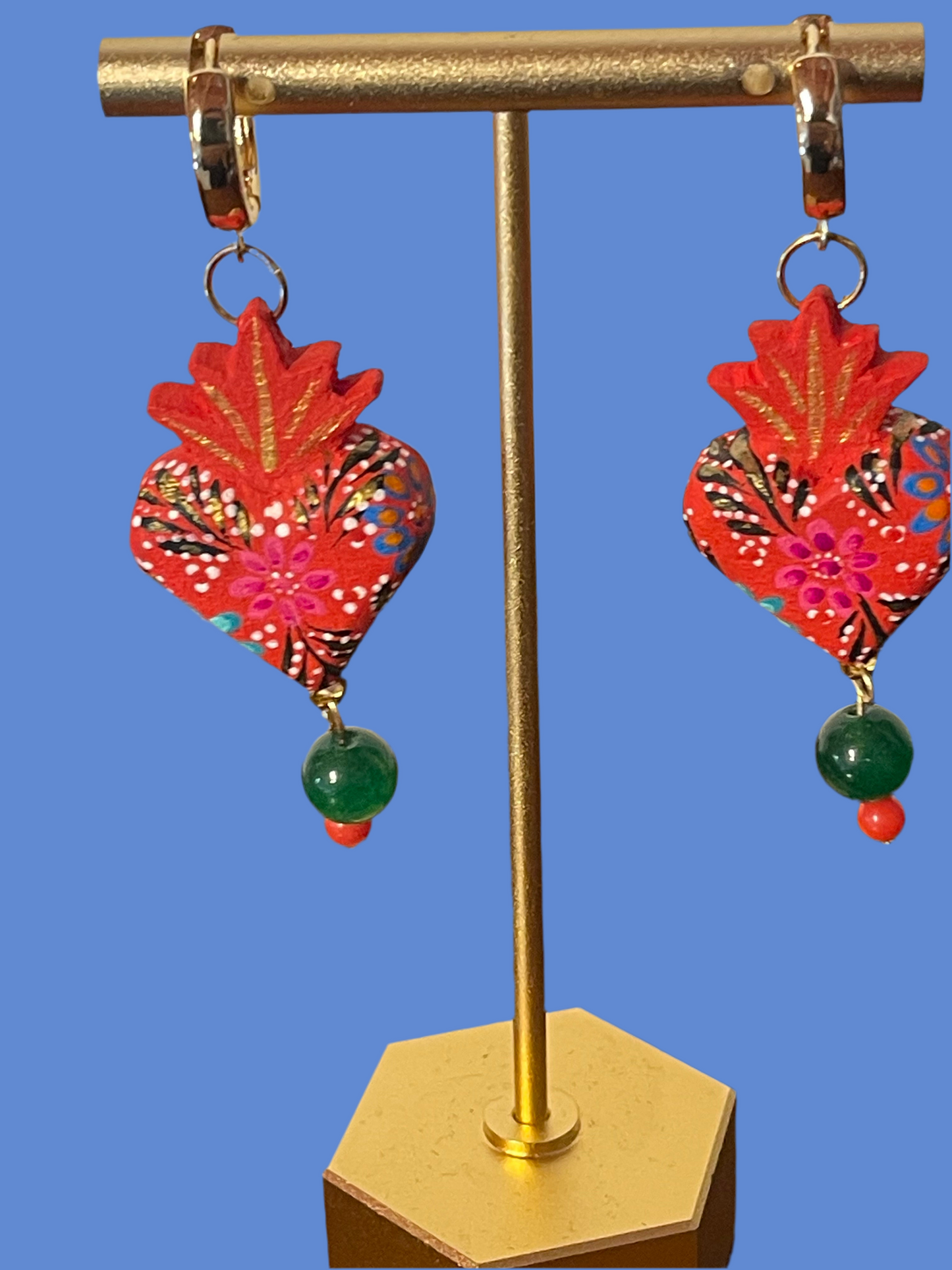 Donaji princess earrings