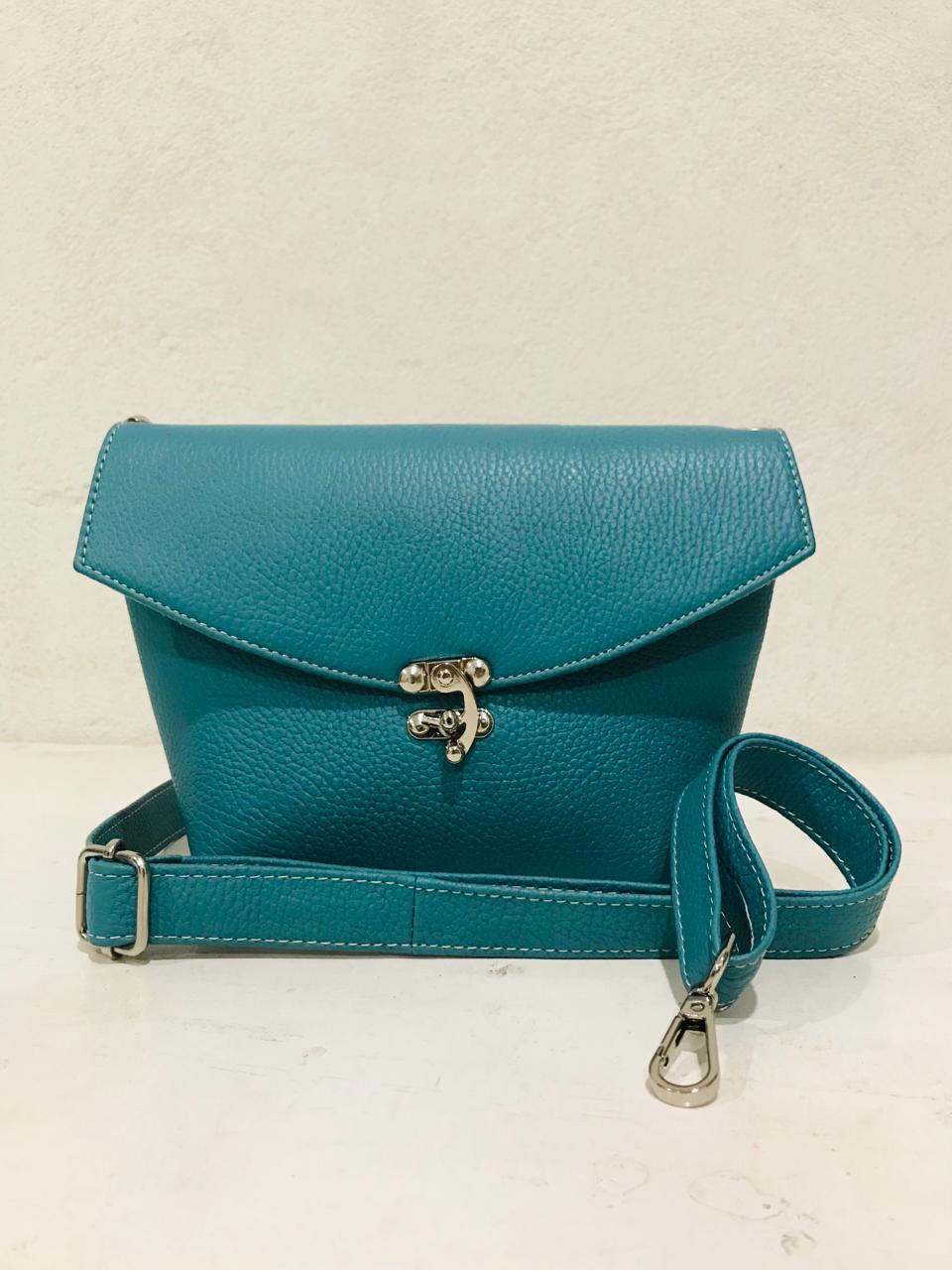Genuine leather cross body