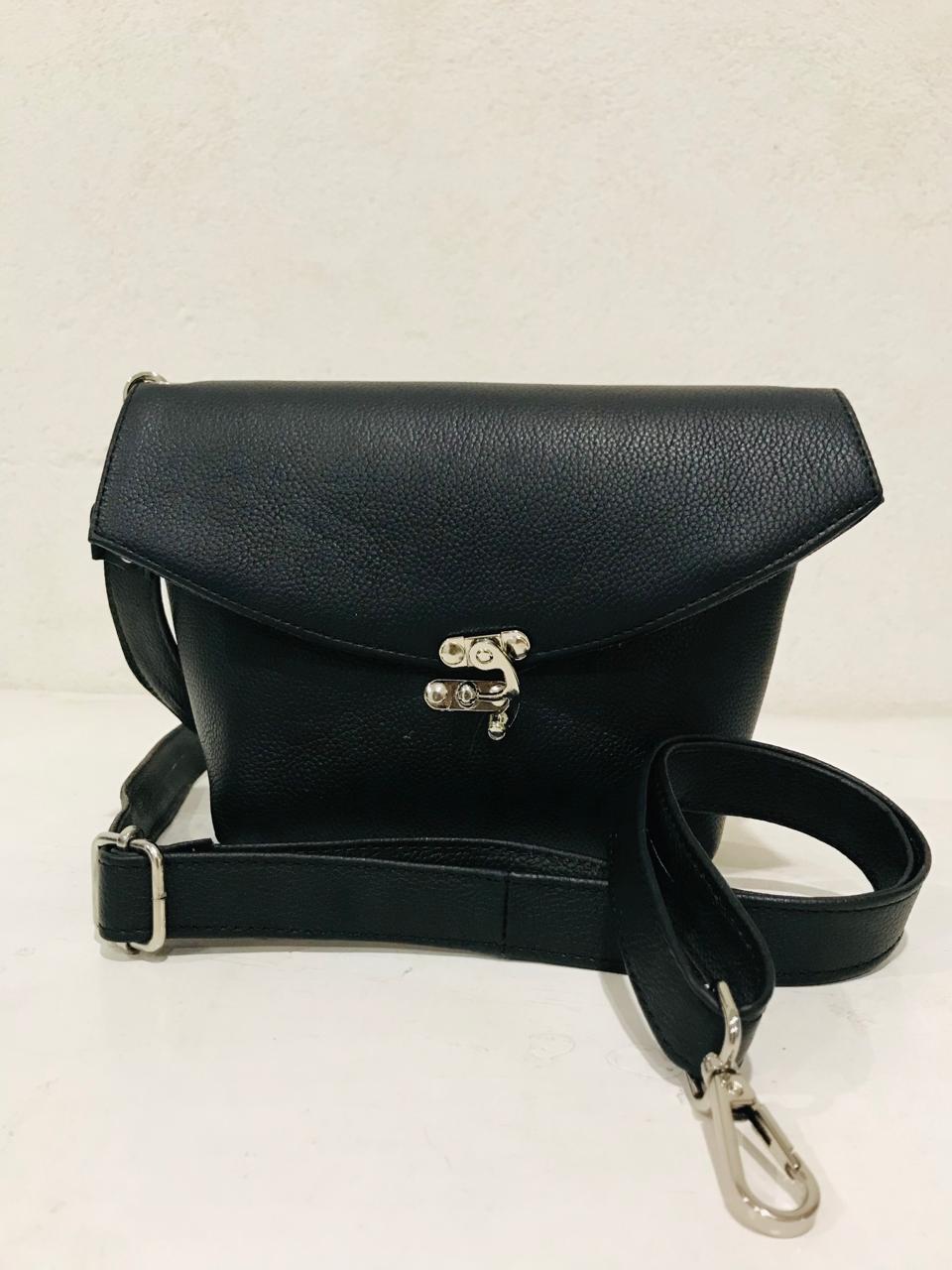 Genuine leather cross body