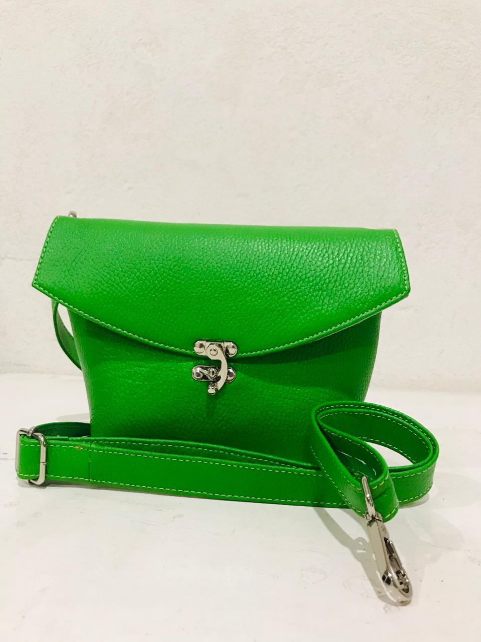 Genuine leather cross body