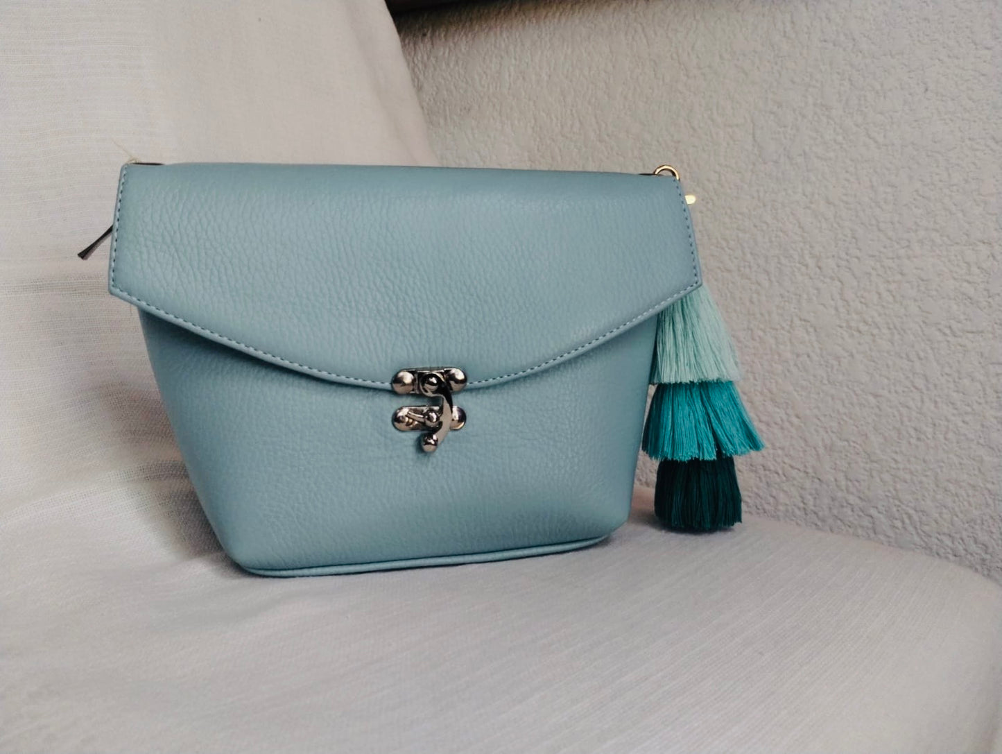 Genuine leather cross body