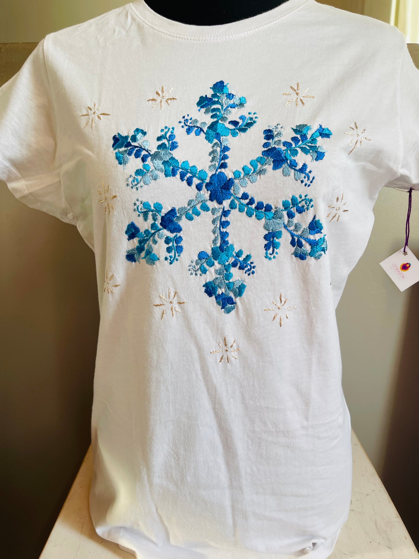 Snow flake T-shirt