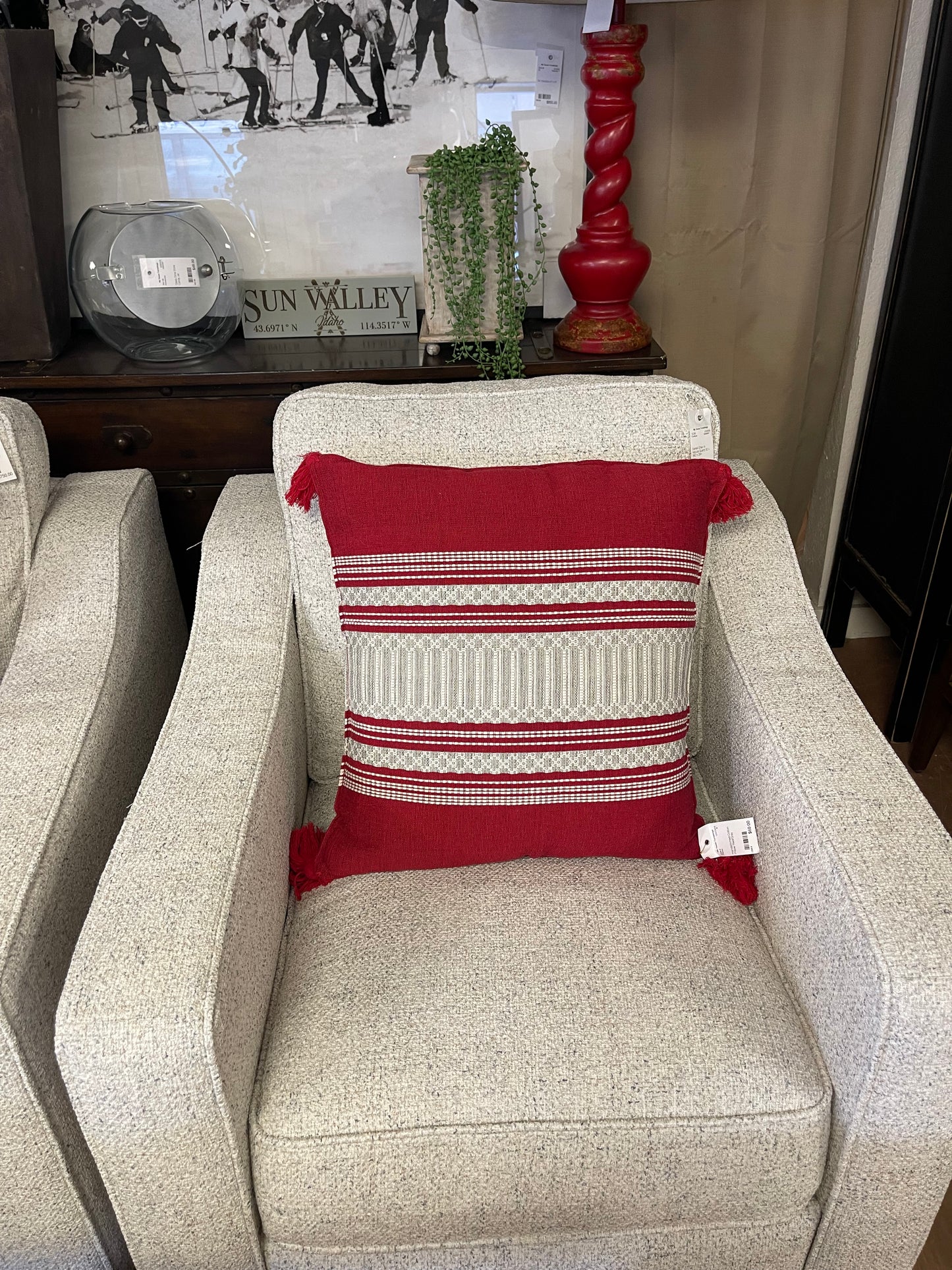 Mitla decorative pillows