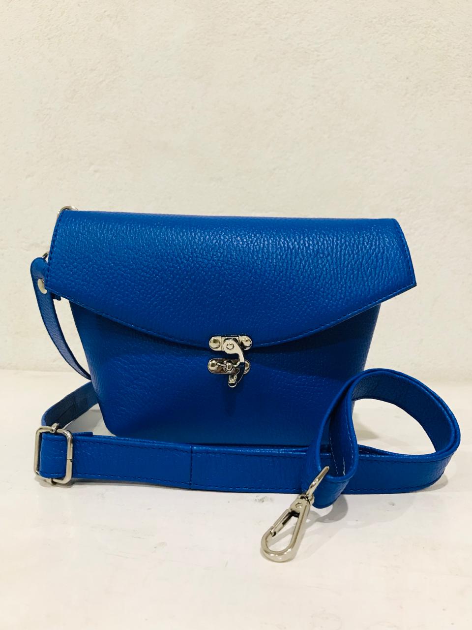 Genuine leather cross body