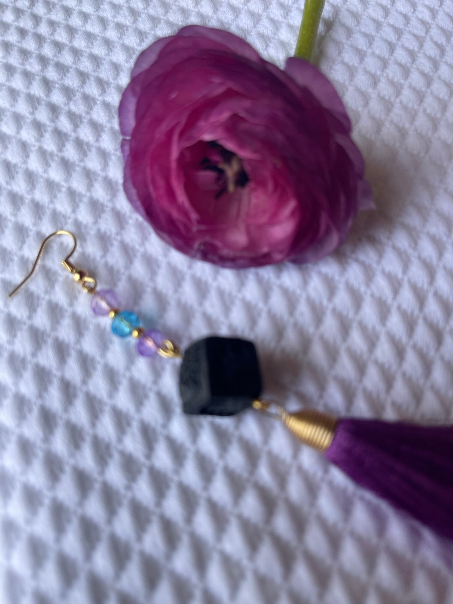 Zapotec tile earrings