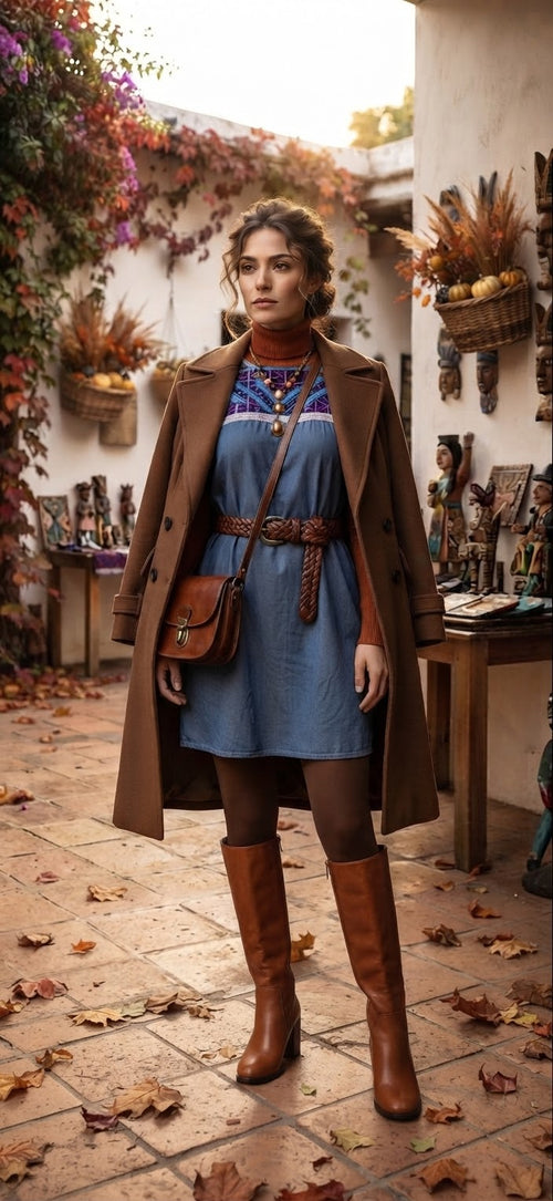 Vestido denim Aurora