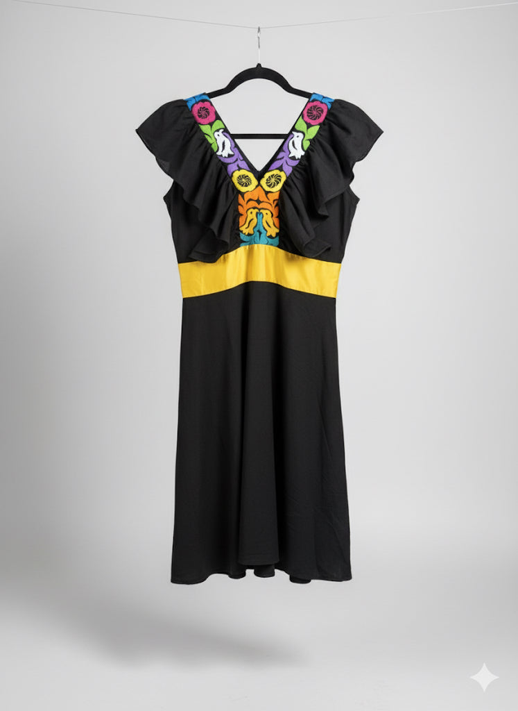 Vestido de algodón Mireya