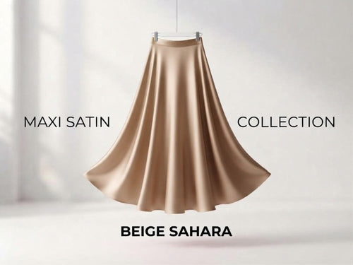Maxi Falda Aura de Satin