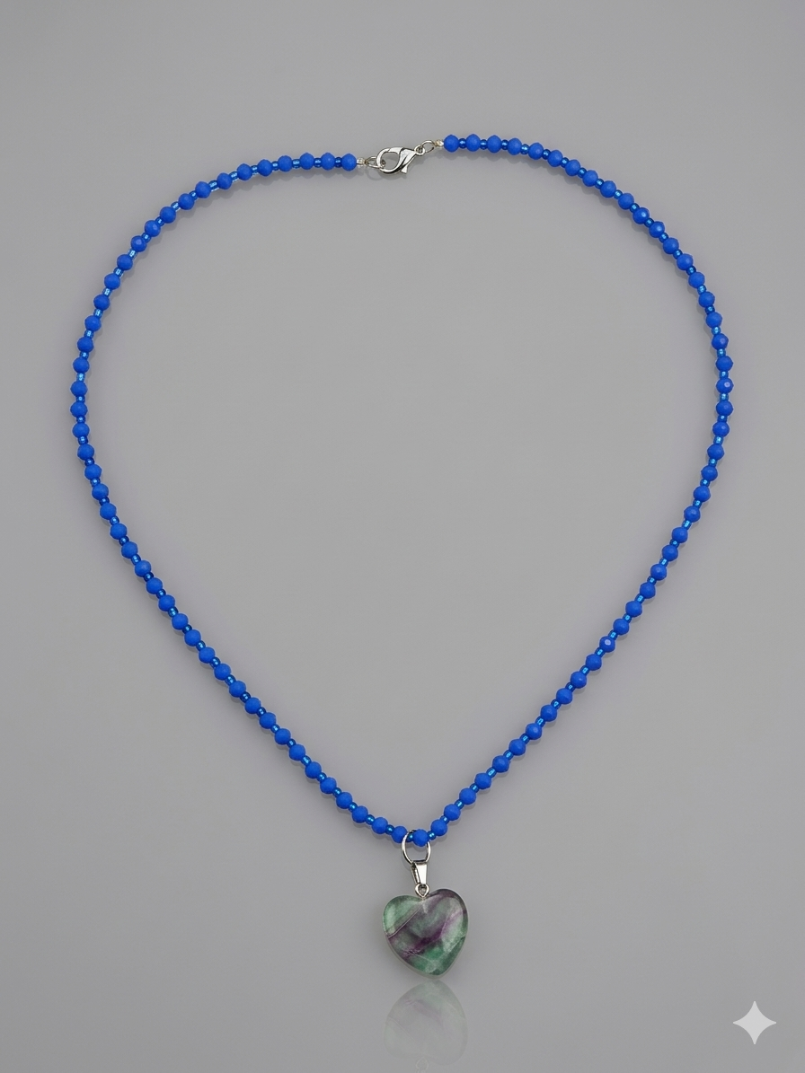 Collar Océano y Gema