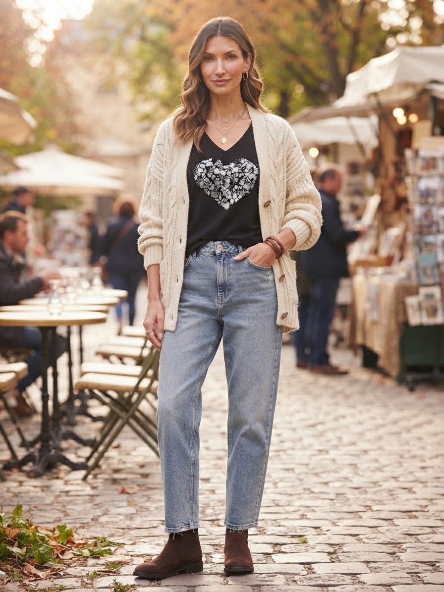 Playera Corazón Botánico