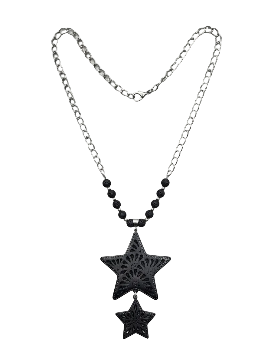 Collar Cosmos de Arcilla