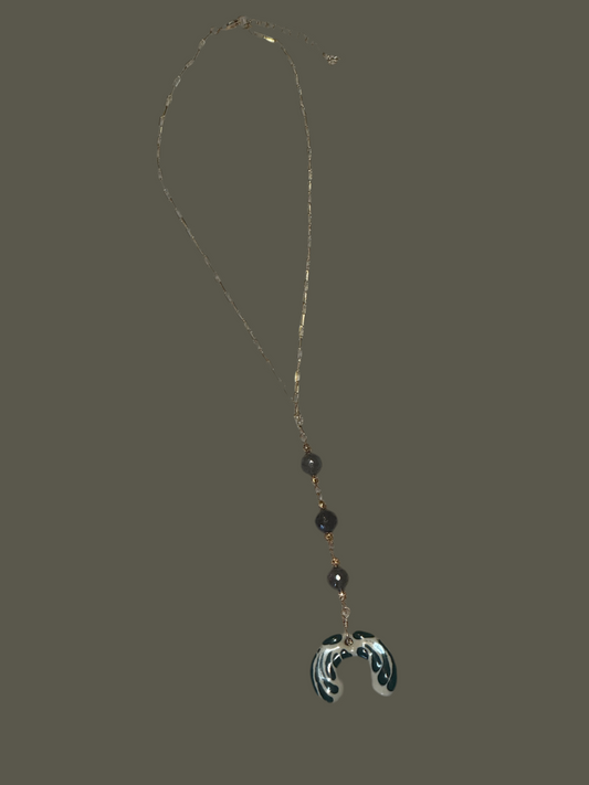 Corazón de jade necklace set