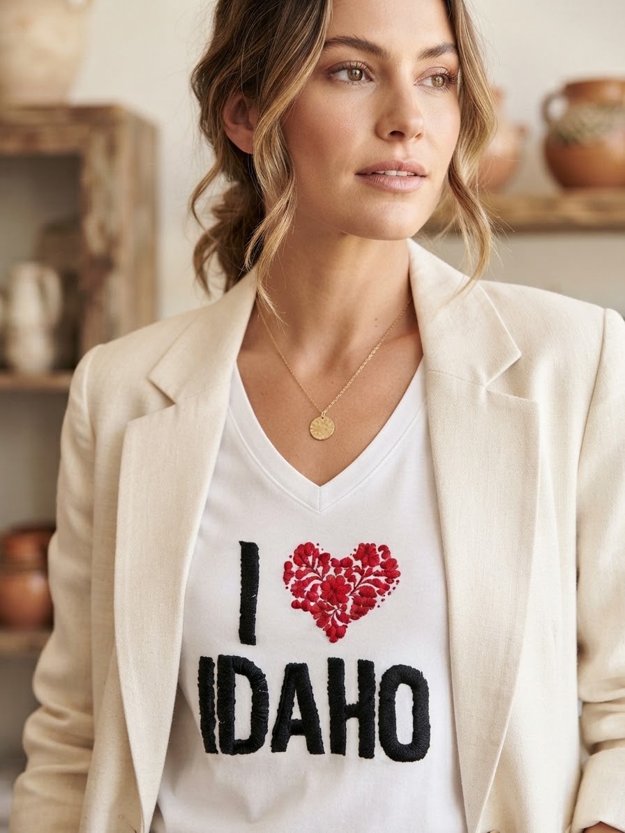 Playera amor por Idaho