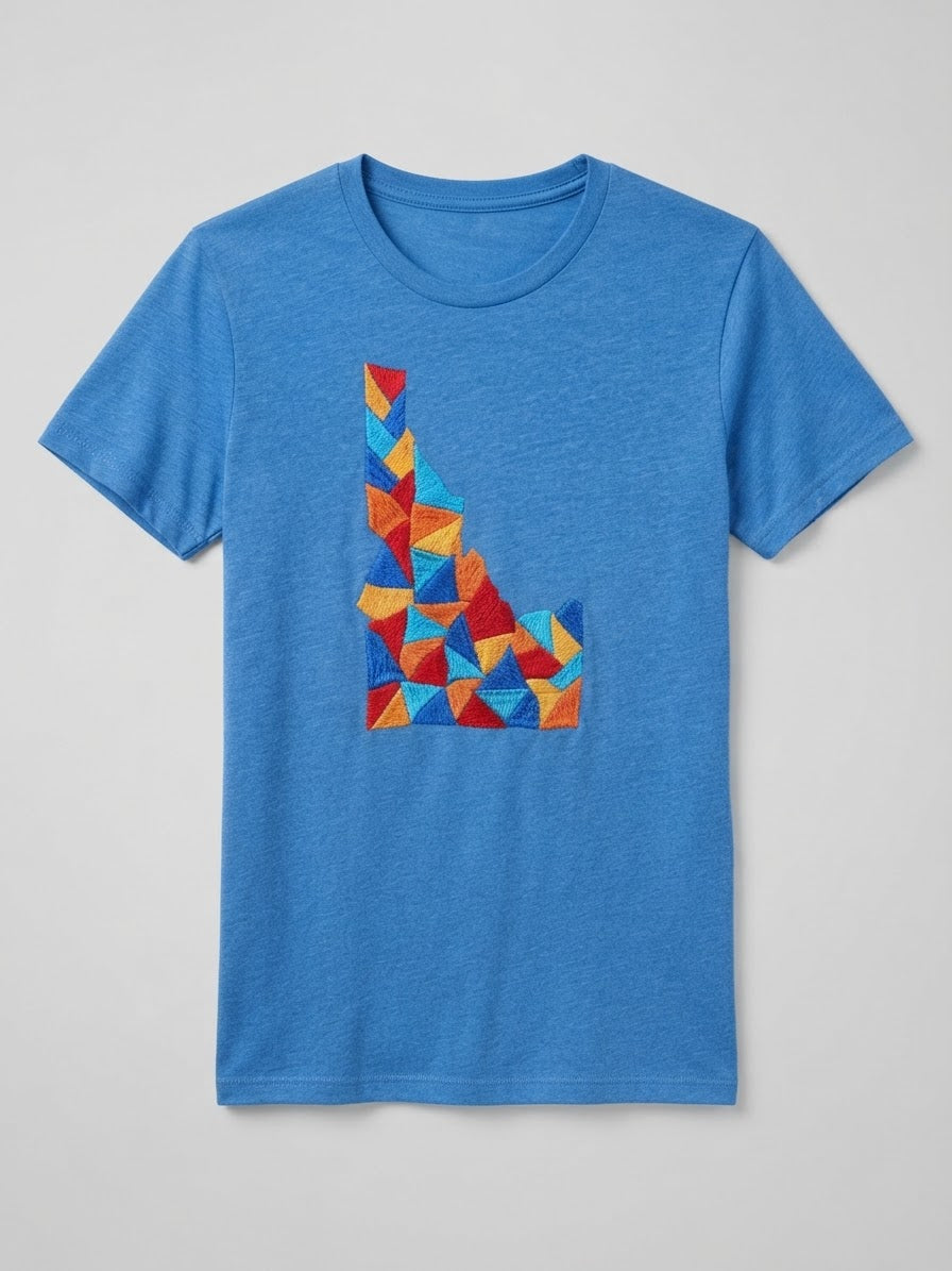 Playera Idaho montañoso