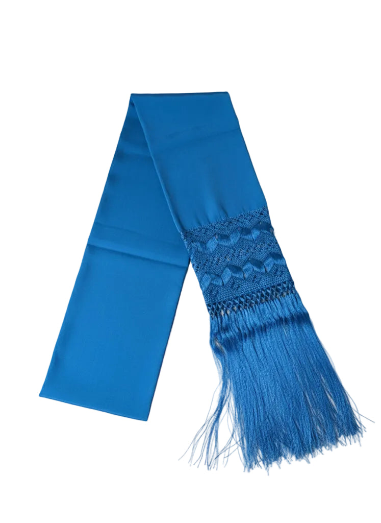 Rebozo artesanal extra ancho y largo llorona