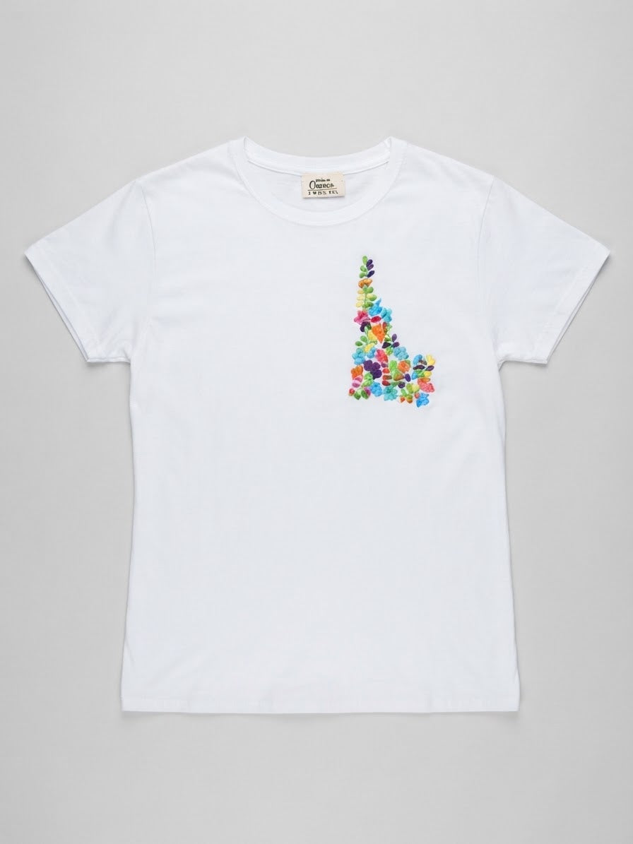 Playera jardín silvestre Idaho
