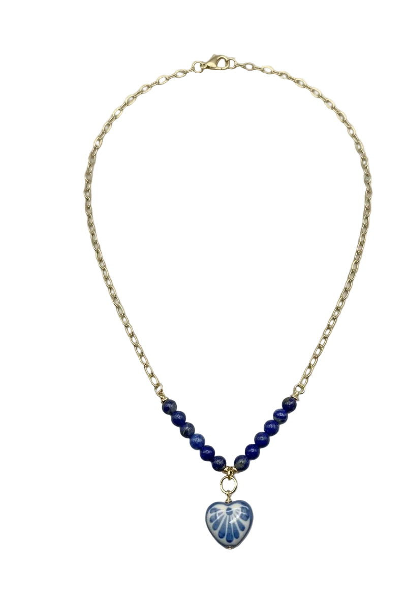 Collar Corazón Talavera