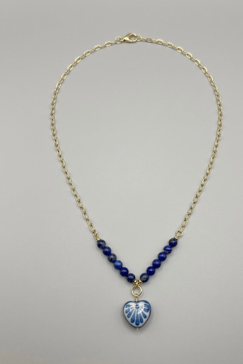 Collar Corazón Talavera