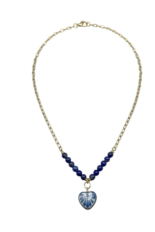 Talavera Heart Necklace