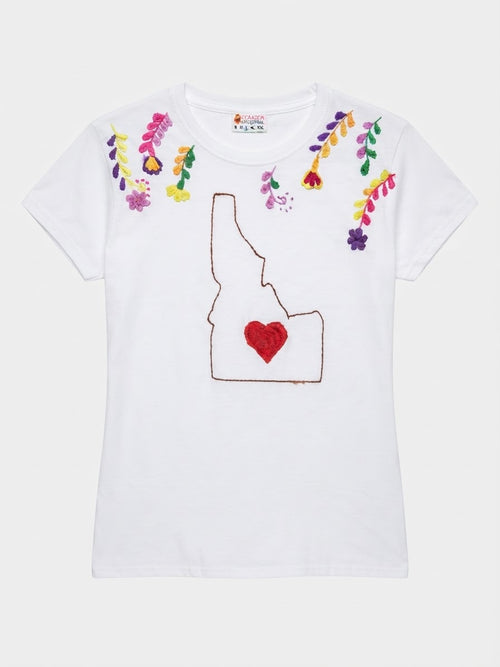 Playera latido de Idaho