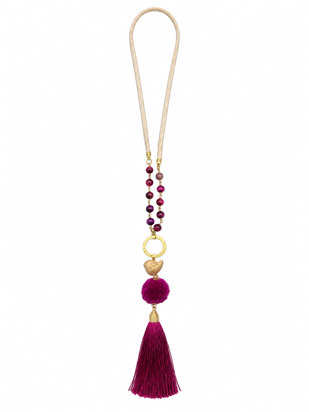 Collar canto de seda