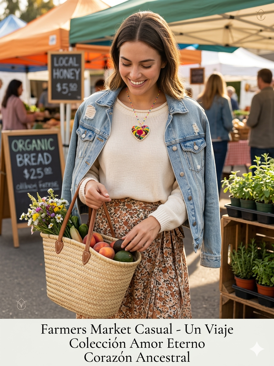 Collar latido infinito