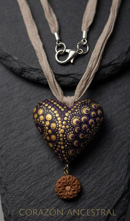 Constellation heart necklace