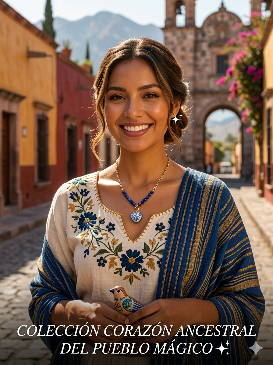 Collar Corazón Talavera