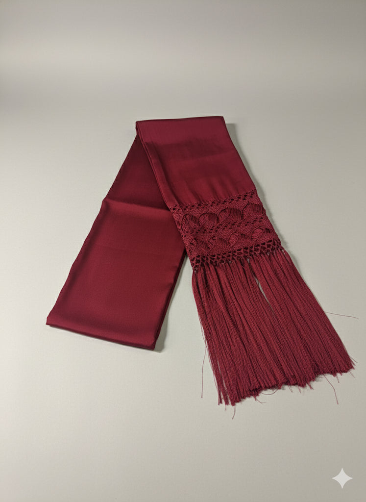 Rebozo artesanal extra ancho y largo llorona
