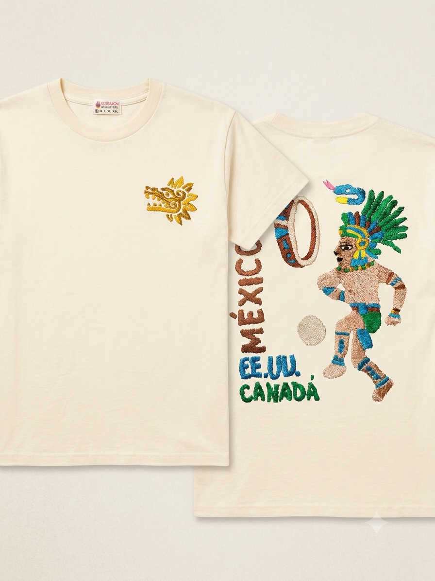 Playeras copa de la vida