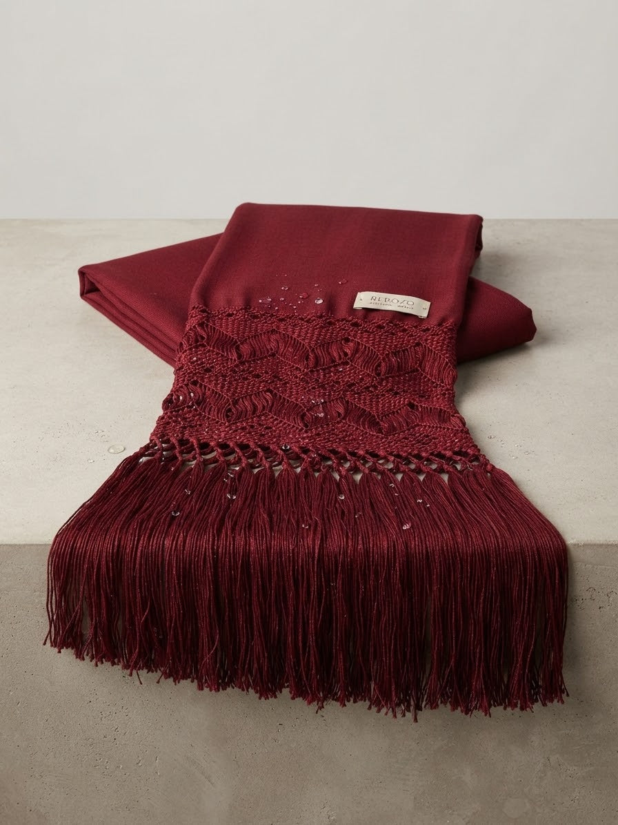 Rebozo artesanal extra ancho y largo llorona