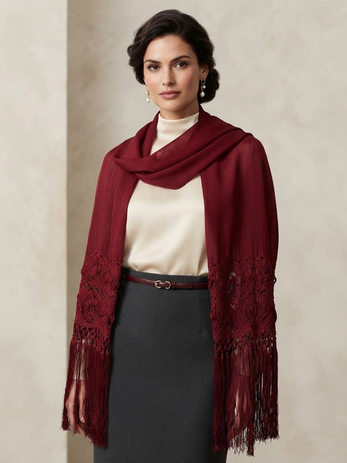 Rebozo artesanal extra ancho y largo llorona