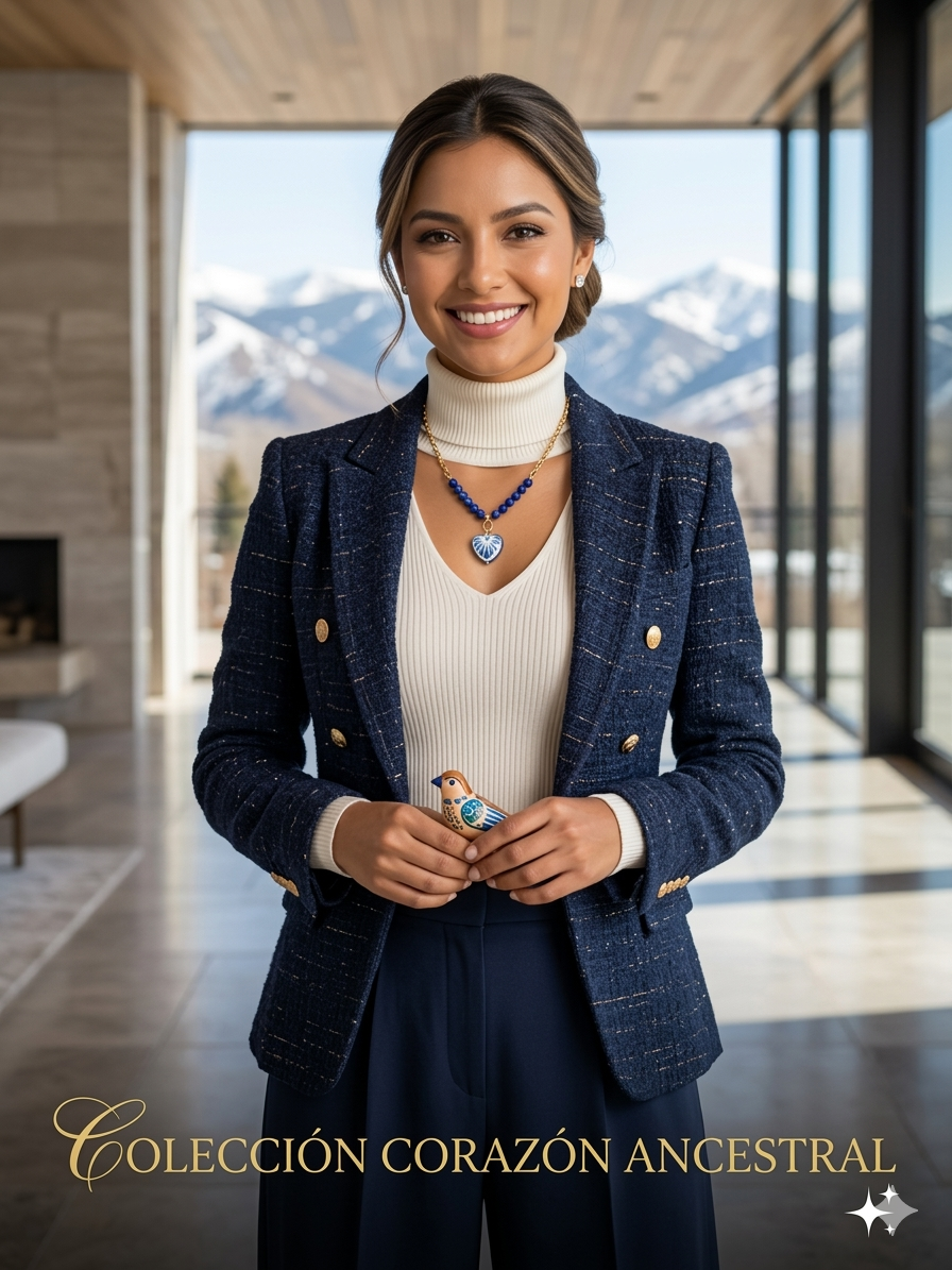 Talavera Heart Necklace