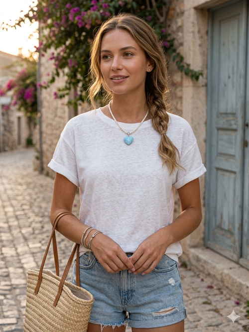 Sky and Sea Necklace