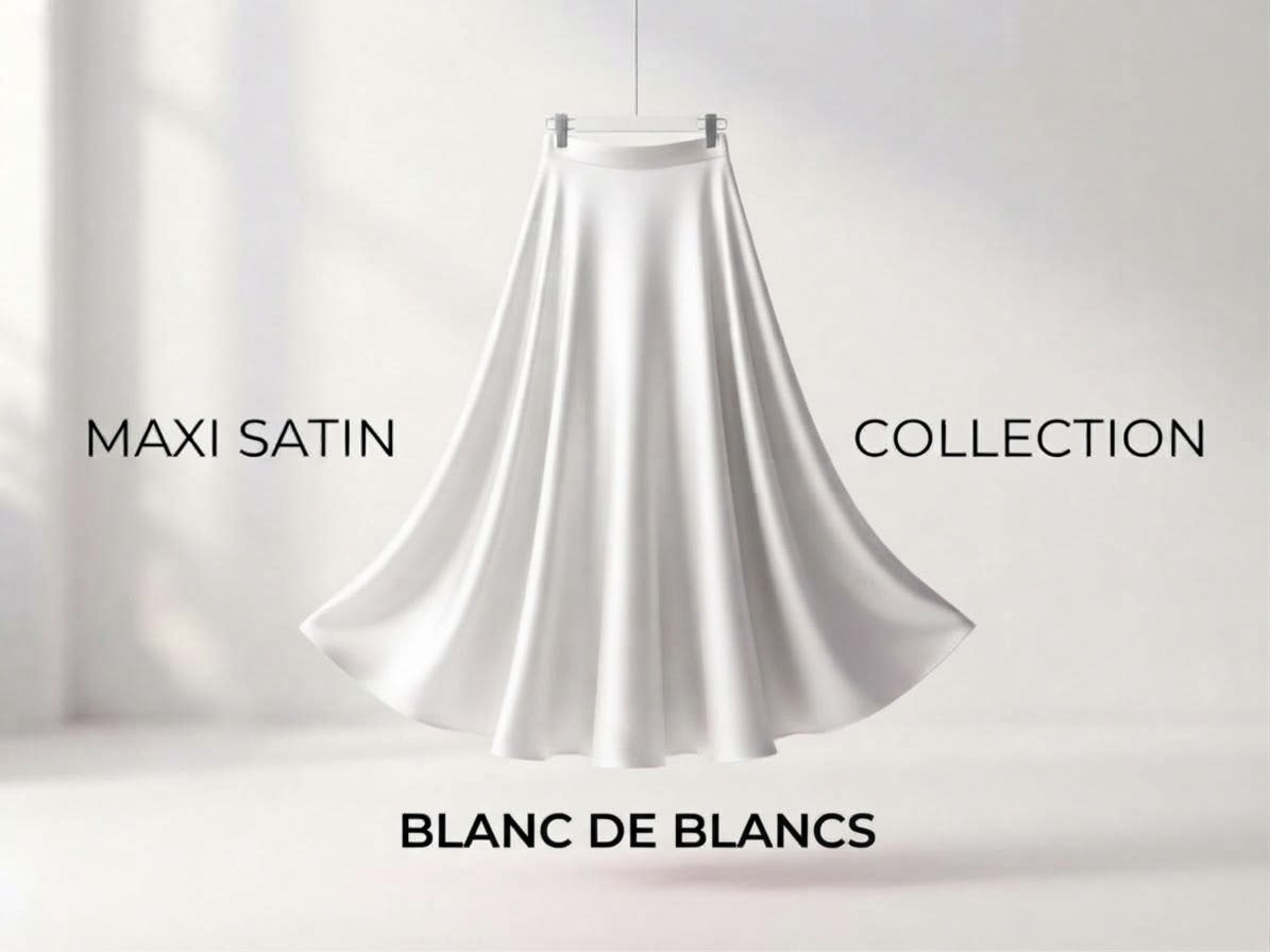 Maxi Falda Aura de Satin