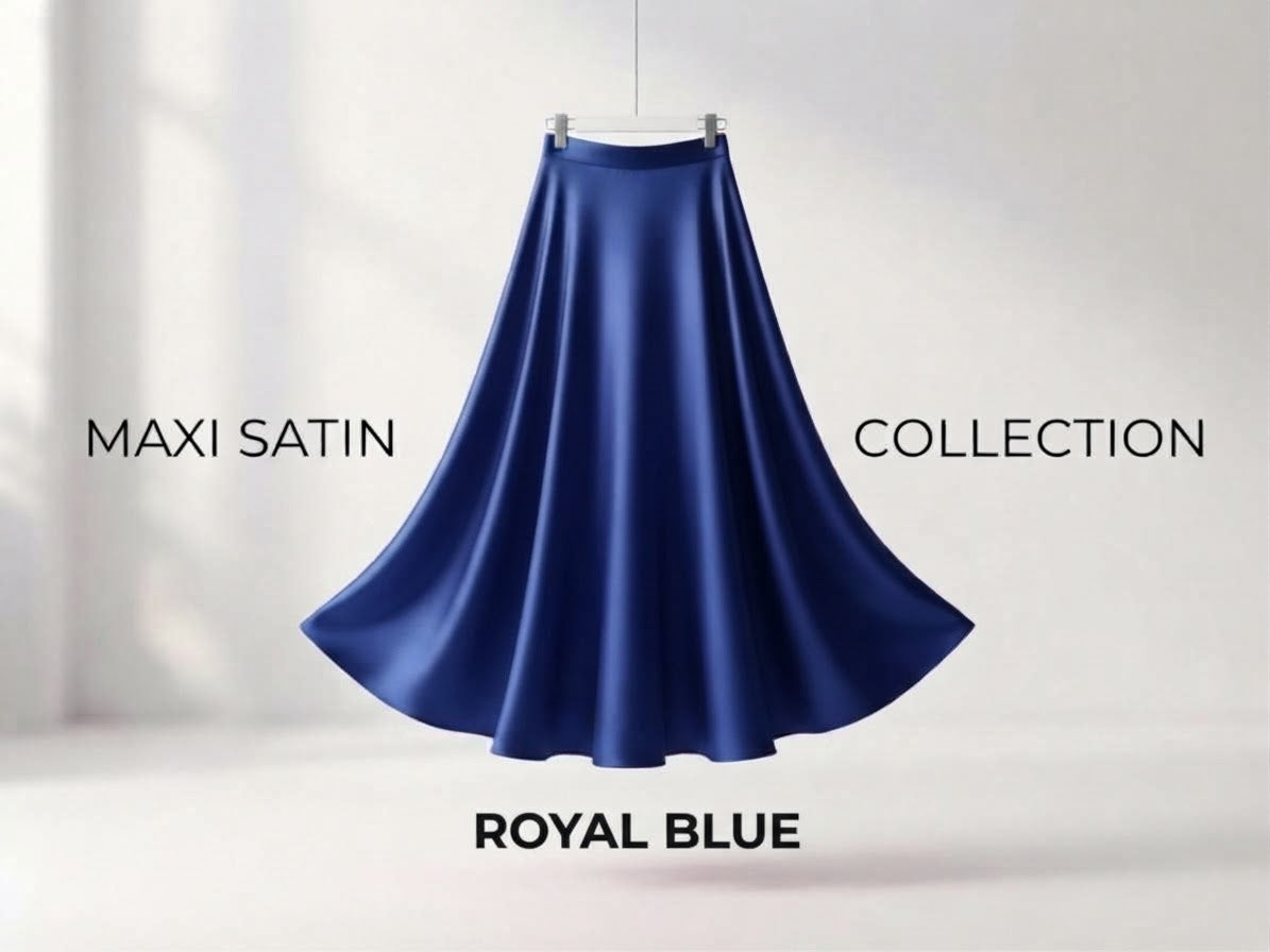 Maxi Falda Aura de Satin