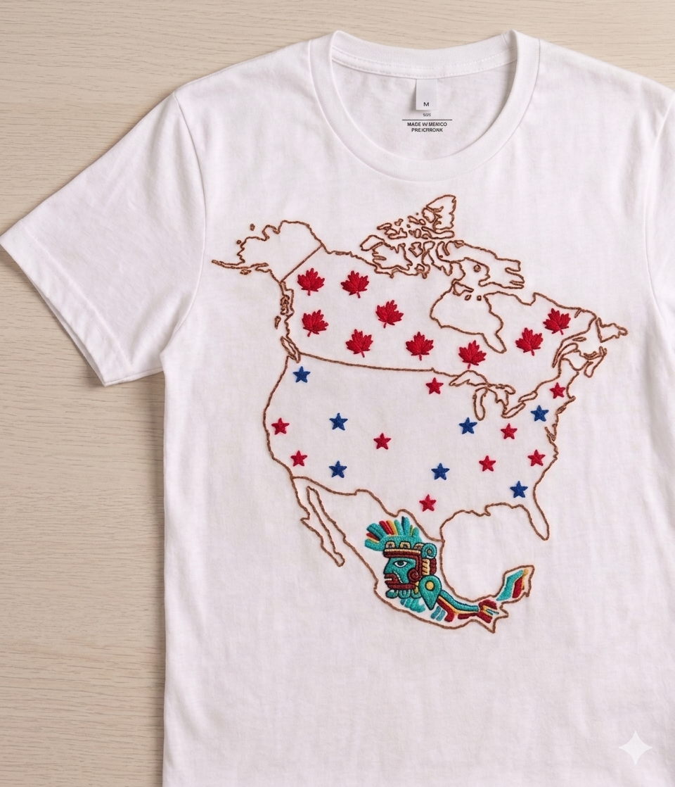 Playeras copa de la vida