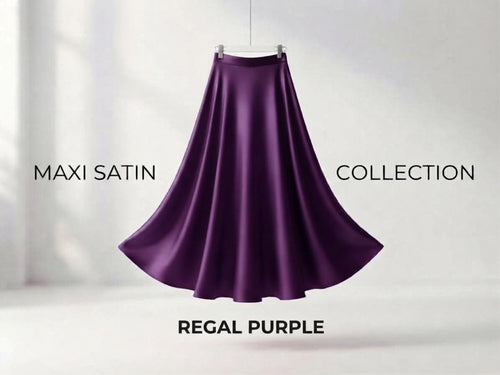 Maxi Falda Aura de Satin