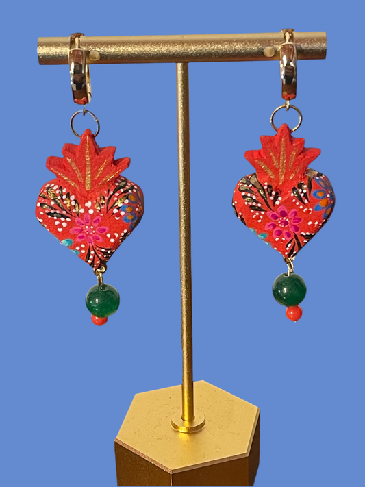 Donaji princess earrings